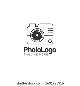 Camera Logo and Icon Vector Template