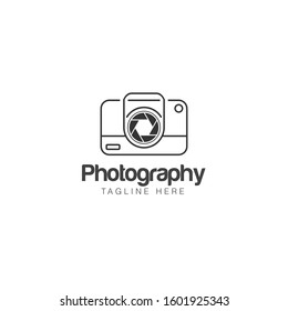 Camera Logo and Icon Vector Template
