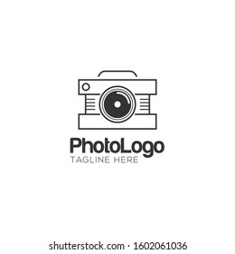 Camera Logo and Icon Vector Template