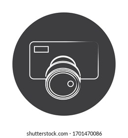 
Camera logo icon vector template