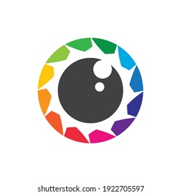 Camera logo images illustration design