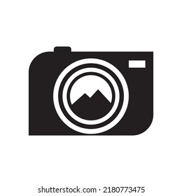 Diseño de imágenes de logotipo de cámara