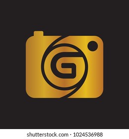 Camera Logo With Letter G