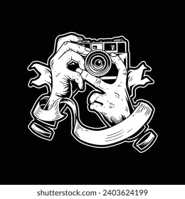 CAMERA LOGO FOR PHOTOGRAPER STUDIO