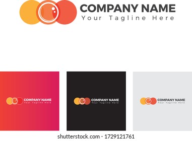 Camera Logo Template for photographer community or company which use camer in their business