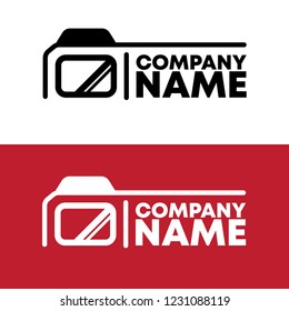 camera logo using for business or company or branding