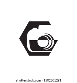 CAMERA LOGO VECTOR ILUSTRATION TEMPLATE