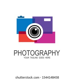 Camera logo, Vector logo for photographer, 