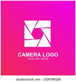 Camera Logo Vector Template. Photography Icon Design