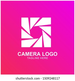 Camera Logo Vector Template. Photography Icon Design