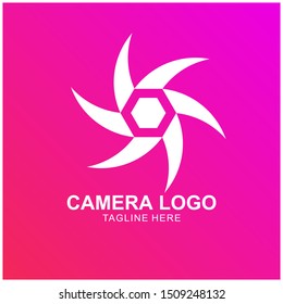 Camera Logo Vector Template. Photography Icon Design