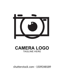 Camera Logo Vector Template. Photography Icon Design