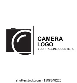 Camera Logo Vector Template. Photography Icon Design