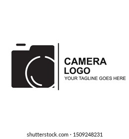 Camera Logo Vector Template. Photography Icon Design