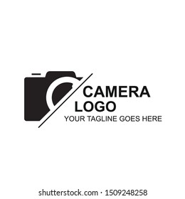 Camera Logo Vector Template. Photography Icon Design