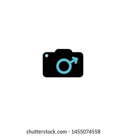 camera man digital sign logo
