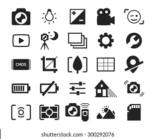 1,482 Camera function icon Images, Stock Photos & Vectors | Shutterstock