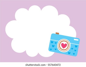 camera message card