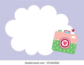camera message card