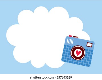 camera message card
