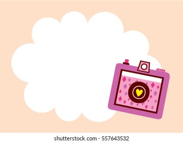 camera message card