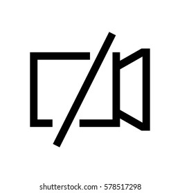 Camera mini line, icon, background and graphic. The icon is black and white, linear  flat, vector, pixel perfect, minimal, suitable for web and print. 