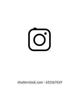 camera minimal icon