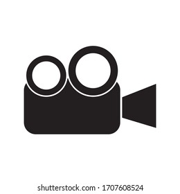 camera movie logo illustration design