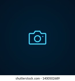 Camera | Neon Style Icon