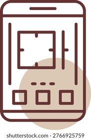 Camera New Icon Design Creative