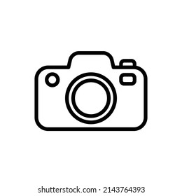 camera new  icon vector simple