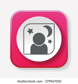 camera night mode icon