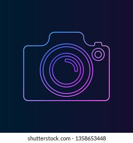 camera nolan icon. Simple thin line, outline vector of web, minimalistic icons for UI and UX, website or mobile application