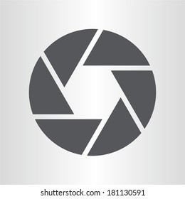 Camera objective icon