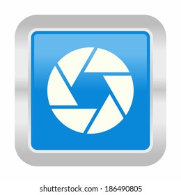 Camera objective icon