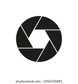 Camera objective icon,shutter icon vector illustration For your web site design, logo, app, UI. Vector illustration.