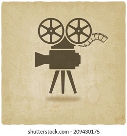 camera old background - vector illustration. eps 10