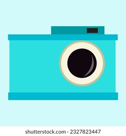 a camera, an old device. photo for memory