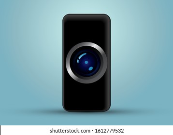 a lot of camera on smartphone backside