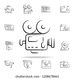 camera outine icon. Photo and camera icons universal set for web and mobile