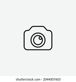 Flachbild-Logo der Kamera