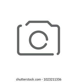 camera outline icon