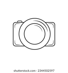 Camera Outline Vector, Photography outline, Camera Icon, Camera Vector, Photography Icon, World Photography, World Photography Day,  Logo, vector, illustration,
