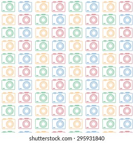 camera pattern background
