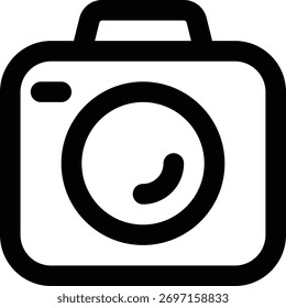 Camera, Photo, Device Outline Icon