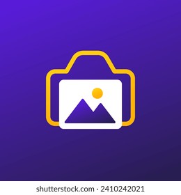 Kamera- und Bildsymbol für Apps