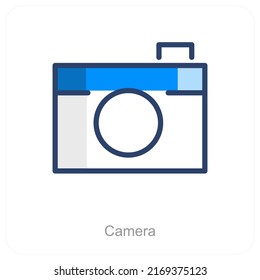 Camera And Photo Icon Concept