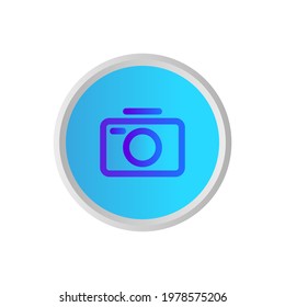 camera or photo icon vector
