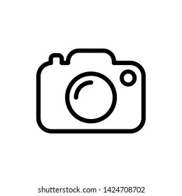 Camera Photo Icon Vector Design Illustration