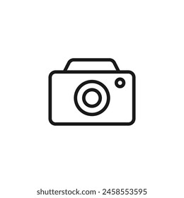 Camera or photo icon. Vector illustration